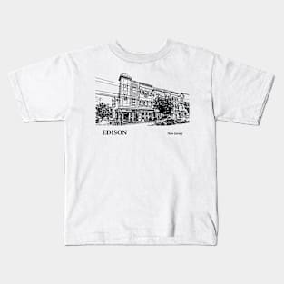 Edison New Jersey Kids T-Shirt